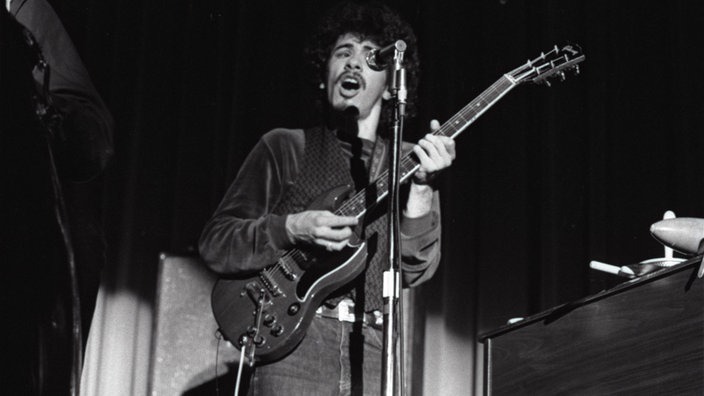 Santana beim Swing In - Konzert 1970