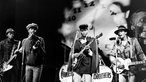 Die US Soul Gruppe Chambers Brothers (George, Willie, Lester & Joe) beim Auftritt in der WDR-Sendung "Swing In" am 13.06.1969.