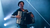 Christian Kubczak am Akkordeon