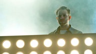 Der Keyboarder und das Licht