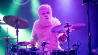 Skier and Yeti