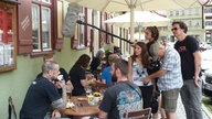Festivalbesucher im Interview mit dem Rockpalast-Team beim Summer Breeze 2017