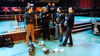 Die Band The I.M.F's auf der Bühne