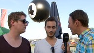 Die Editors auf dem Area4 Festival 2010 im Interview mit Rockpalast