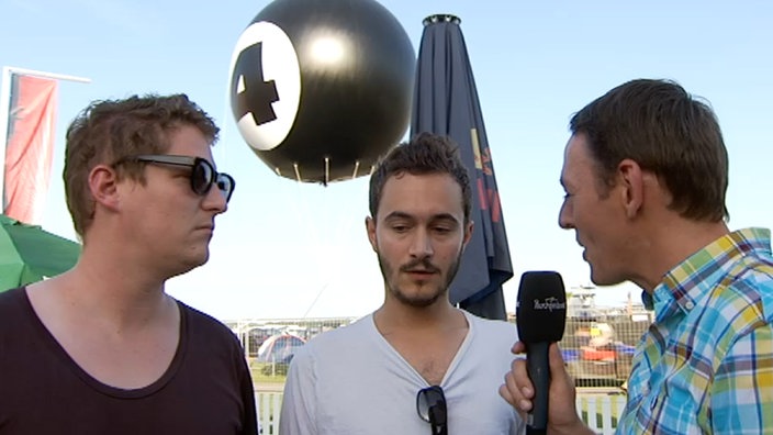 Die Editors auf dem Area4 Festival 2010 im Interview mit Rockpalast