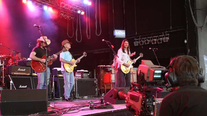Dickey Betts & Great Southern auf der Bühne