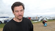 Reporter Ingo Schmoll beim With Full Force 2016