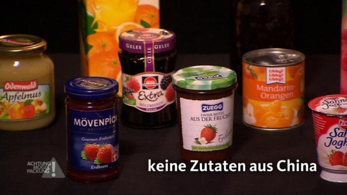 Eine Auswahl an Konfitüren von verschiedenen Marken