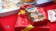 Pralinen in Weihnachtsverpackung