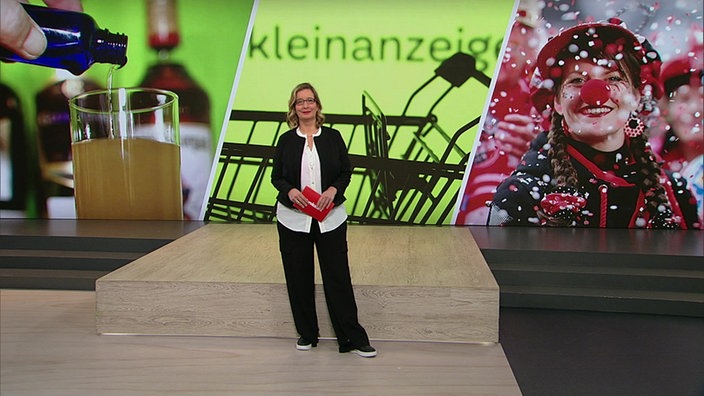 Yvonne Willkes im Studio für Servicezeit