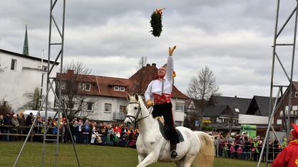 Kranzreiten in Delbrück.