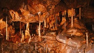 Eine Aufnahme der Alhambragrotte in der Atta-Höhle bei Attendorn im Sauerland.