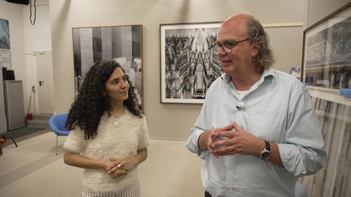 Siham El-Maimouni und Hans Georg Esch