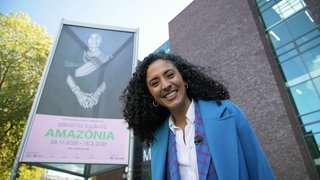 Siham El-Maimouni im Rautenstrauch-Joest-Museum