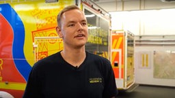 Johannes Drost von der Feuerwehr Mülheim an der Ruhr
