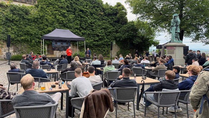 Etwa 400 Besucherinnen und Besucher kamen zum Pitch Day.