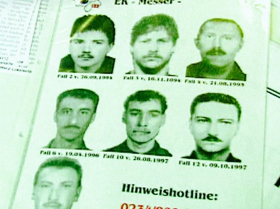 Die Polizei veröffentlicht damals verschiedene Phantombilder des Täters.