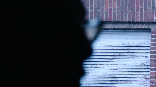 Silhouette eines Gesichts