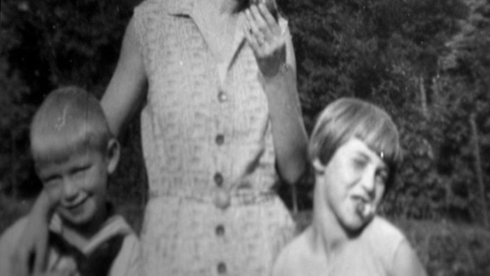 Familienfoto von Ernst Termeer und seiner Schwester Paula, die möglicherweise fast das Opfer von Serienmörder Kürten in Düsseldorf geworden wäre