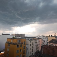 Gewitterwolken über Köln 