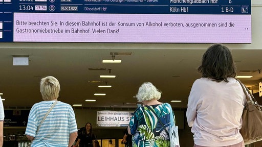 Alkoholverbot am Duisburger Hauptbahnhof