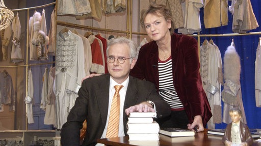Harald Schmidt zu Gast in der Sendung "Lesen" mit Elke Heidenreich