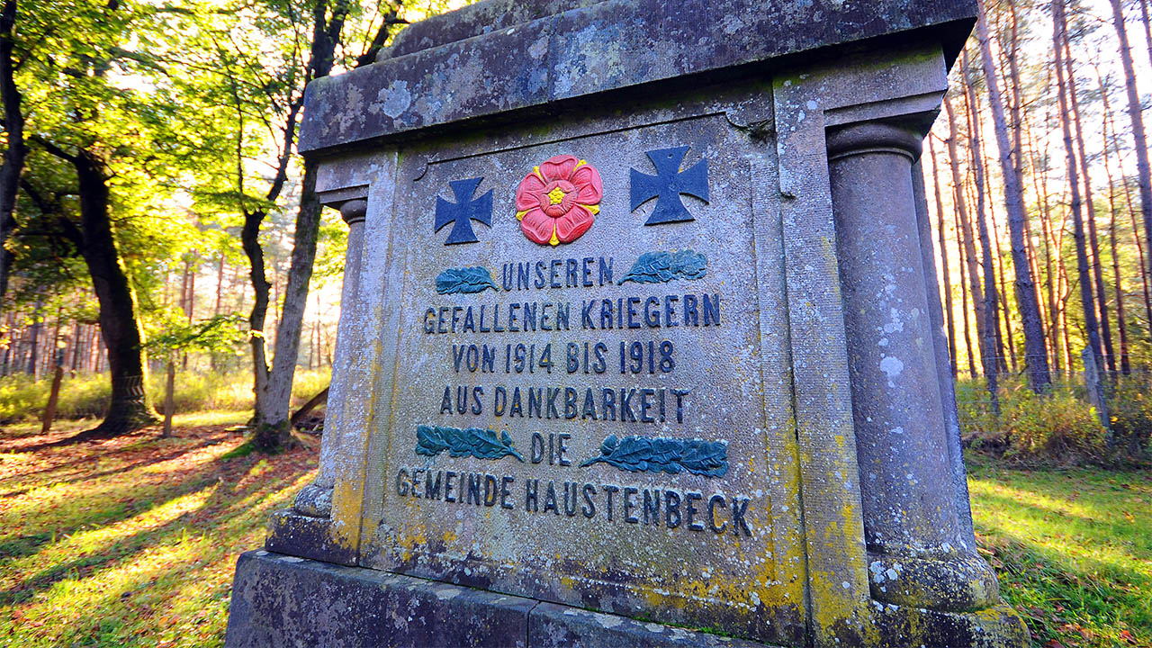 Kriegsdenkmal in Haustenbeck