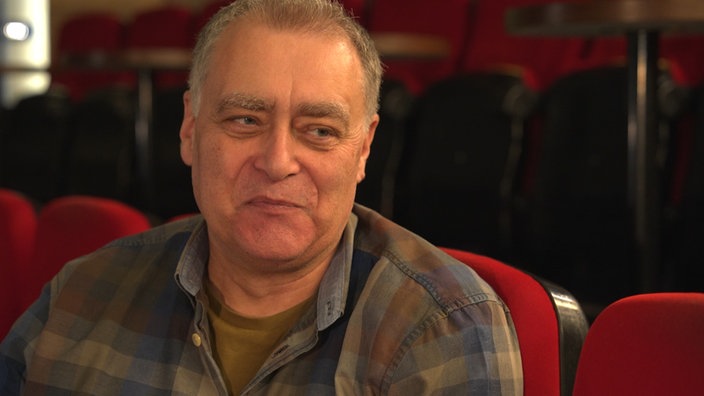 Jochen Manderbach in "seinem" Kino