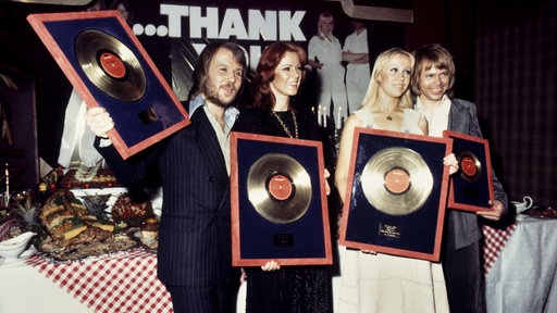 Popgruppe ABBA 1977