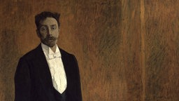 Bildnis des russischen Pianisten und Komponisten Alexander Nikolajewitsch Skrjabin