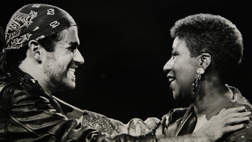 Aretha Franklin und George Michael 1988