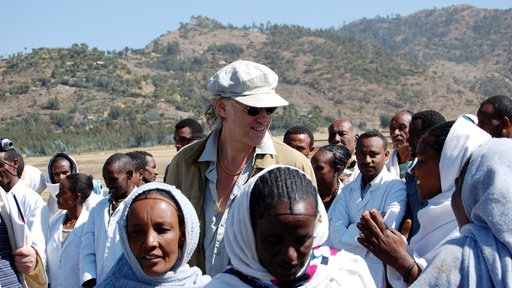Bob Geldof besucht Äthiopien 2009