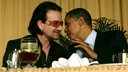 Bono und Barack Obama 2006