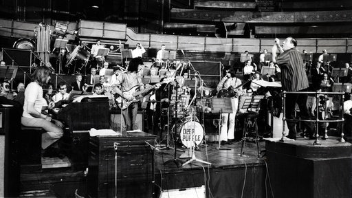 Deep Purple bei Proben mit dem Royal Philharmonic Orchestra
