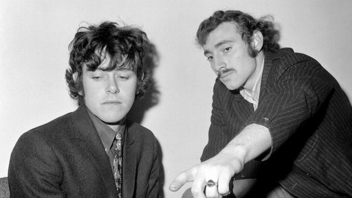 Sänger Donovan und David John Mills, 1966