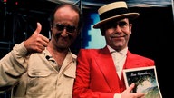 Elton John und Alfred Biolek 1983