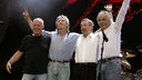 Pink Floyd beim Live 8-Konzert 2005 in London