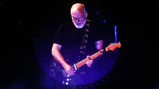 Pink-Floyd-Gitarrist David Gilmour bei einem Auftritt 2015
