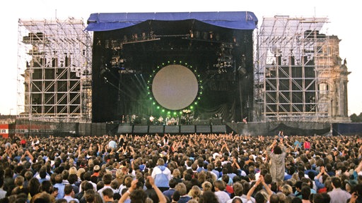 Pink Floyd-Konzert vor dem Reichstag am 16.06.1988