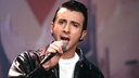Sänger Marc Almond während eines Konzerts der TV-Sendung "Na Siehste" 1989 in München