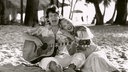 Mick Jagger und Jerry Hall 1983