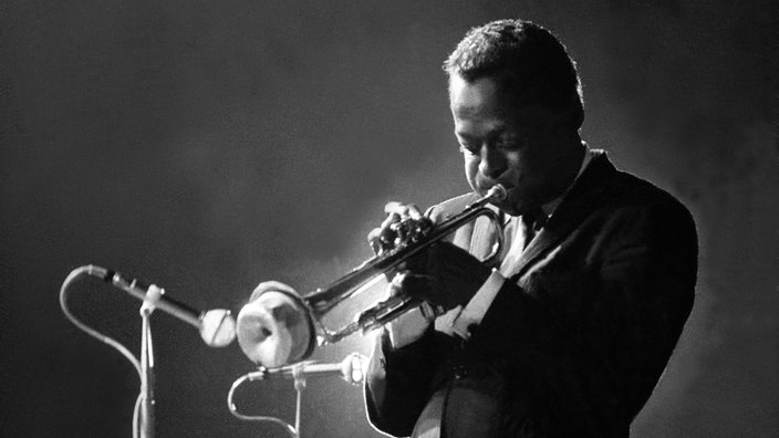 Der Trompeter Miles Davis