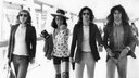 Rockband Slade 1972 am Flughafen Heathrow
