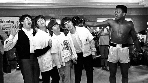 Beatles und Muhammed Ali 1964