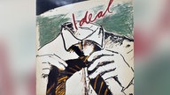 Comichaftes Cover des Albums "Ideal": Ein kopfloser Mensch bindet sich eine Krawatte