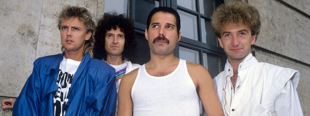 Queen Mitte der 1980er in München