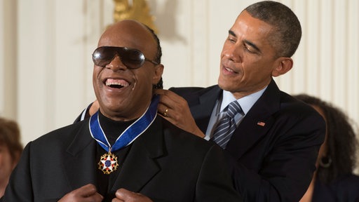 Auszeichnung für Stevie Wonder