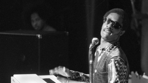 Pianist Stevie Wonder 1970
