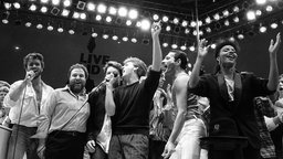Wham-Auftritt bei Live Aid 1985