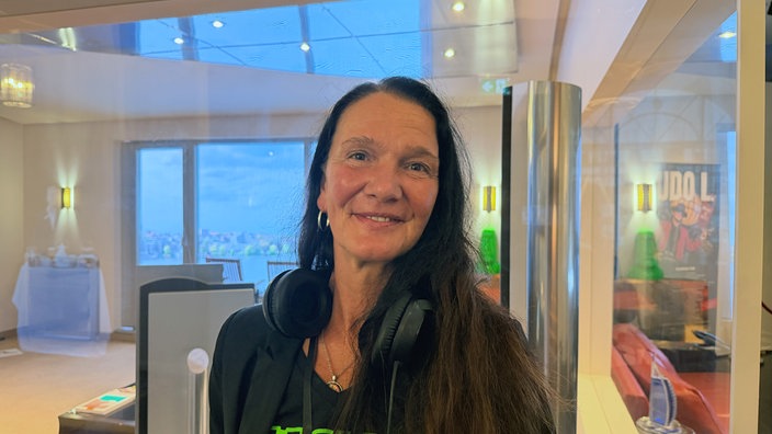 Besucherin Diana Bowe lächelt in die Kamera.